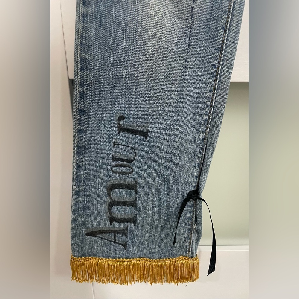 Restored by Design Upcycled American Eagle Jeans – One of a Kind Artisan Denim - Picture 9 of 13